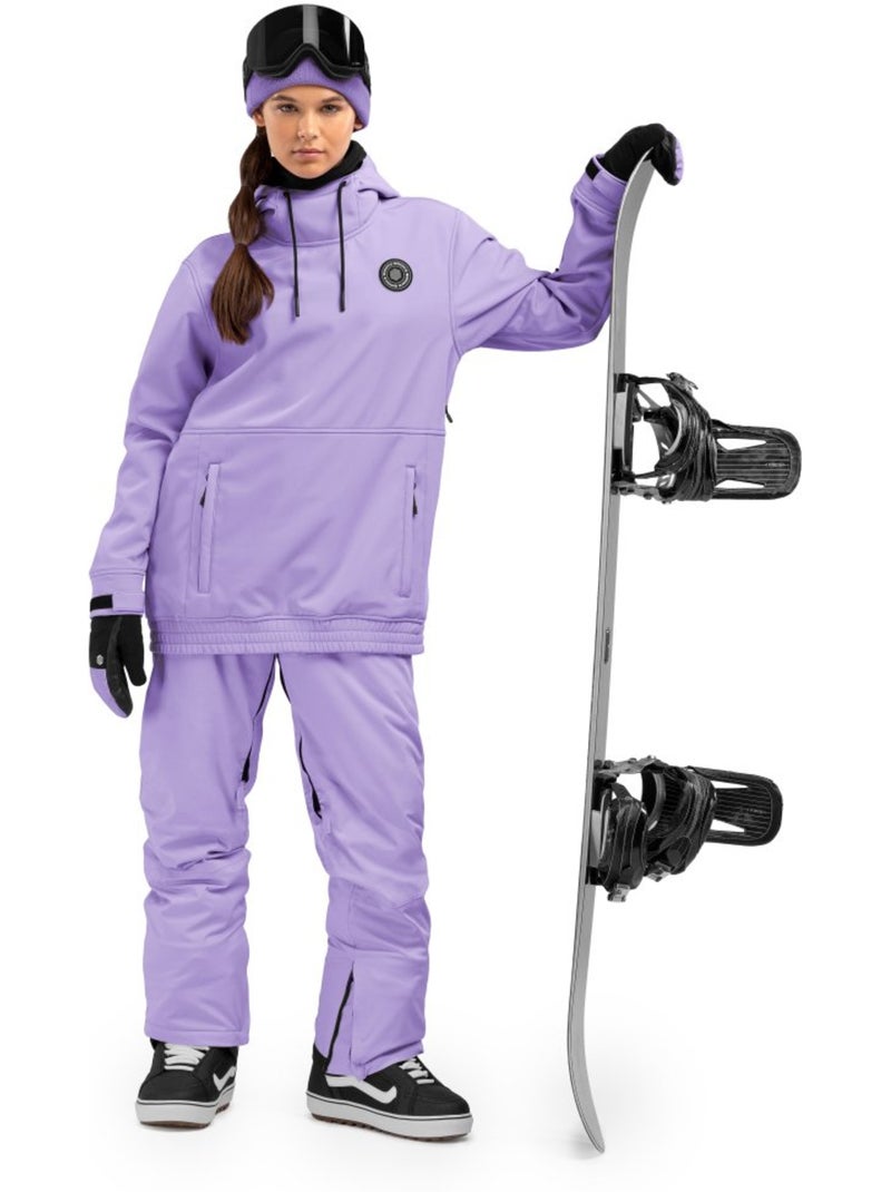 Giacca da snowboard da donna sport invernali donna w1-w snowy Lavanda - Kiabi