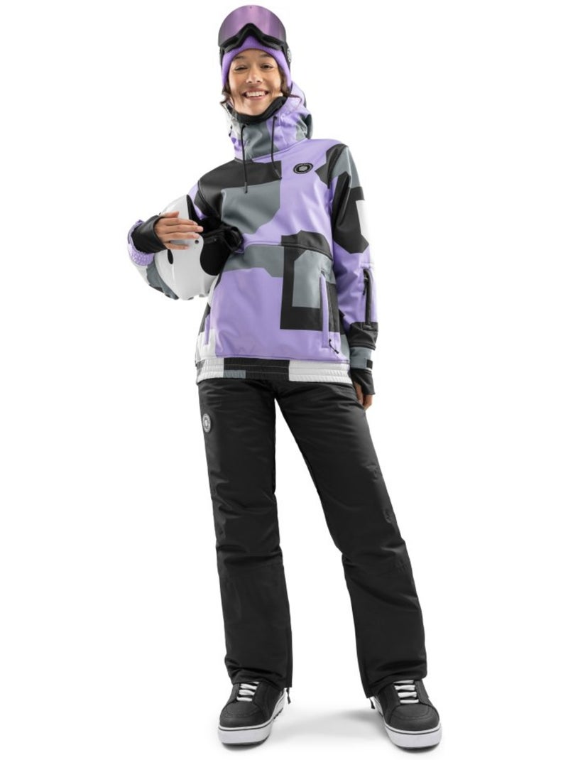 Giacca da snowboard da donna sport invernali donna w1-w tignes Lavanda - Kiabi