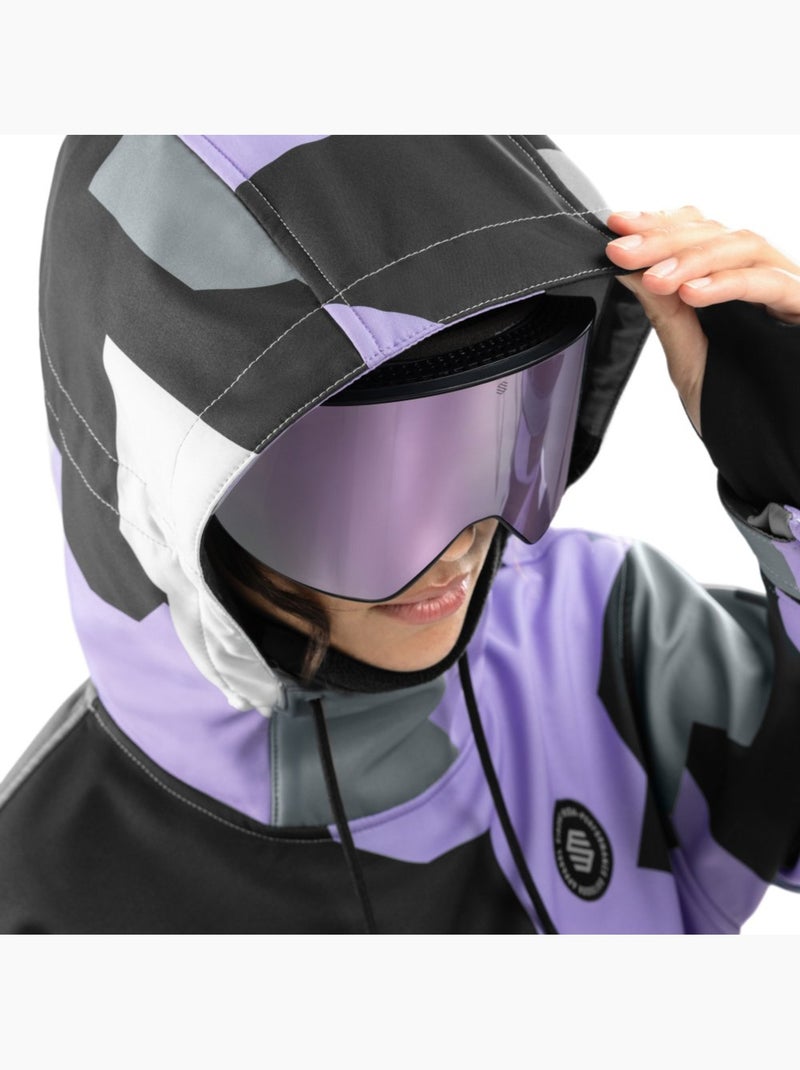 Giacca da snowboard da donna sport invernali donna w1-w tignes Lavanda - Kiabi