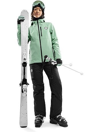 Giacca da snowboard da donna sport invernali donna w2-w emerald