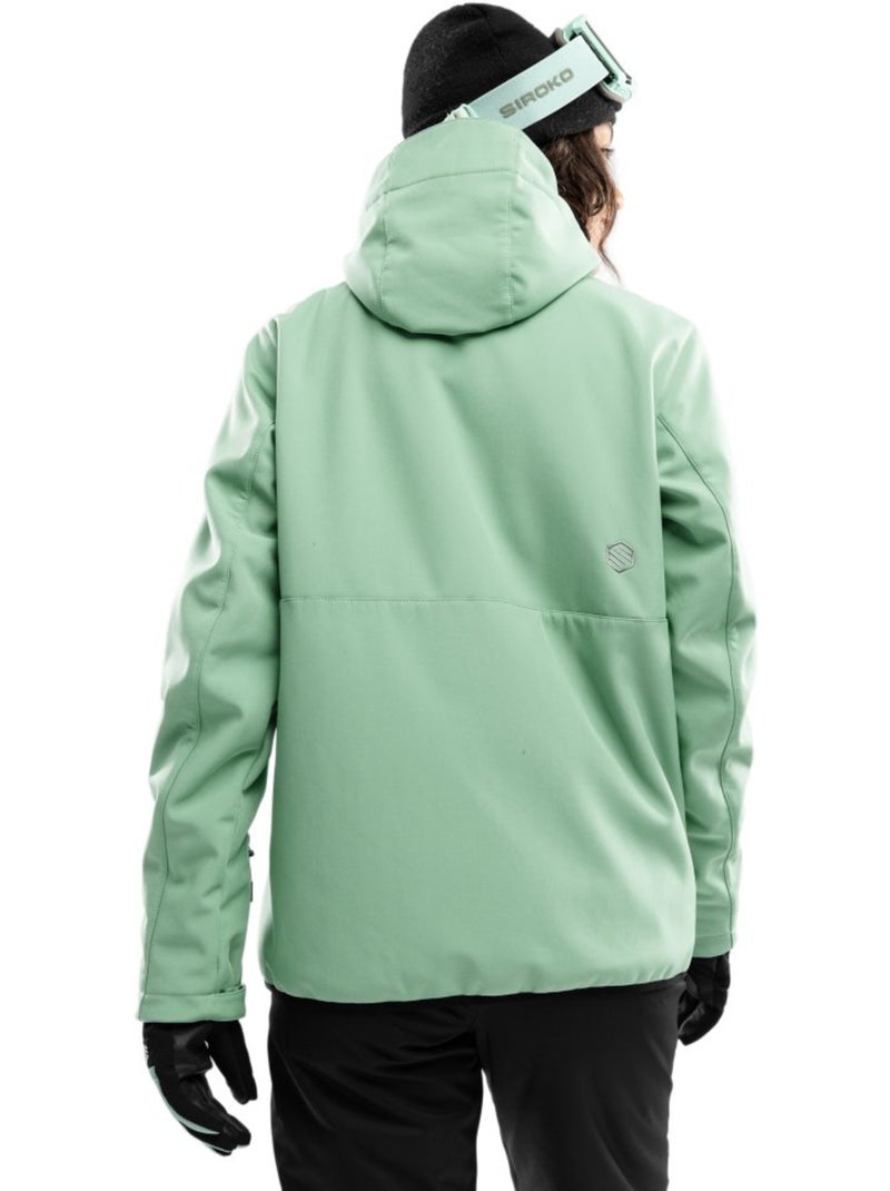 Giacca da snowboard da donna sport invernali donna w2-w emerald Verde - Kiabi