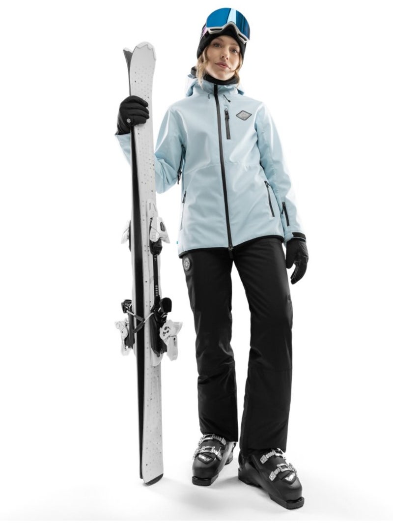 Giacca da snowboard da donna sport invernali donna w2-w gelid Blu - Kiabi