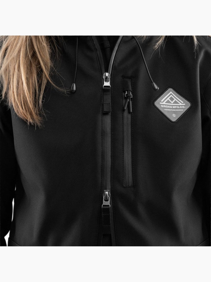 Giacca da snowboard da donna sport invernali donna w2-w kalima Nero - Kiabi