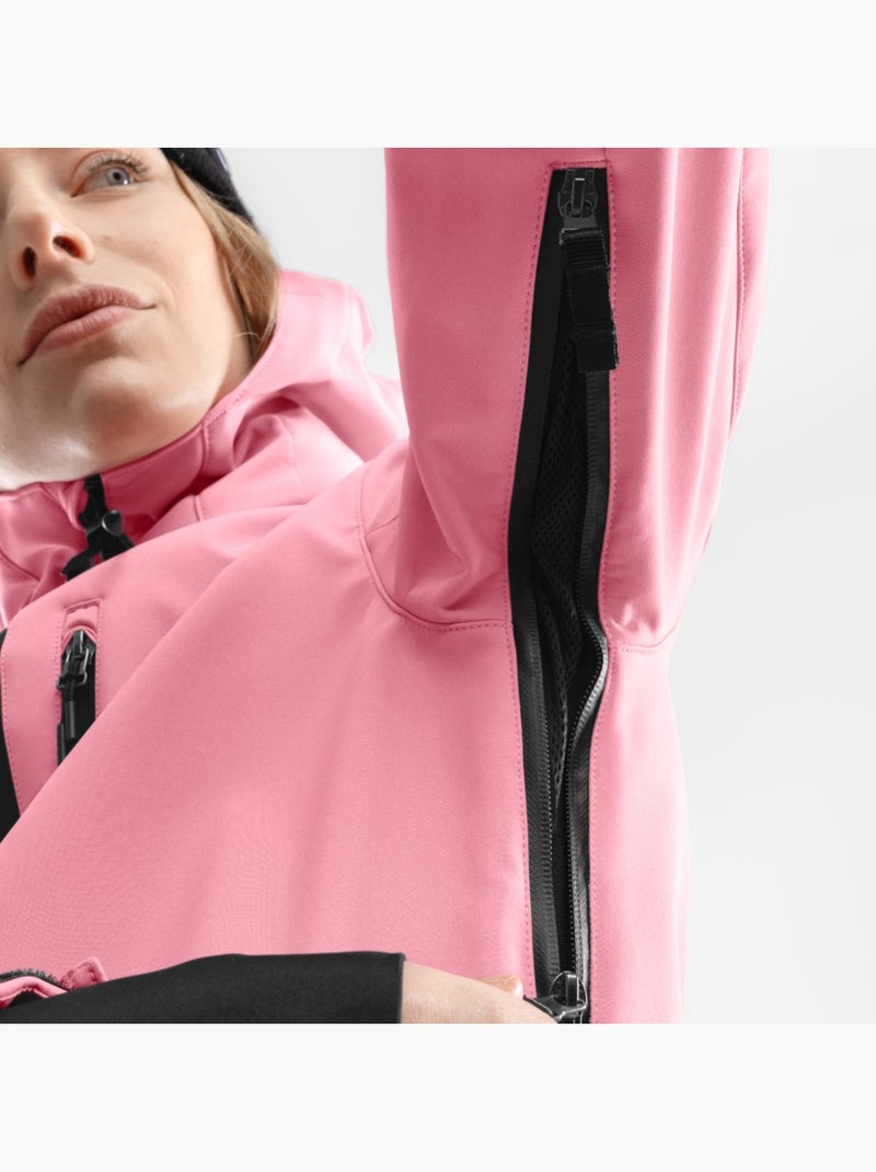 Giacca da snowboard da donna sport invernali donna w2-w lollipop Rosa - Kiabi