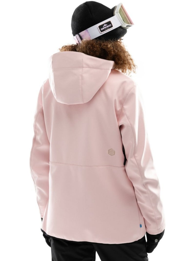 Giacca da snowboard da donna sport invernali donna w2-w pastel Rosa - Kiabi