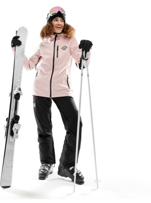 Giacca da snowboard da donna sport invernali donna w2-w pastel - Kiabi Giacca da snowboard da donna sport invernali donna w2-w pastel - Kiabi