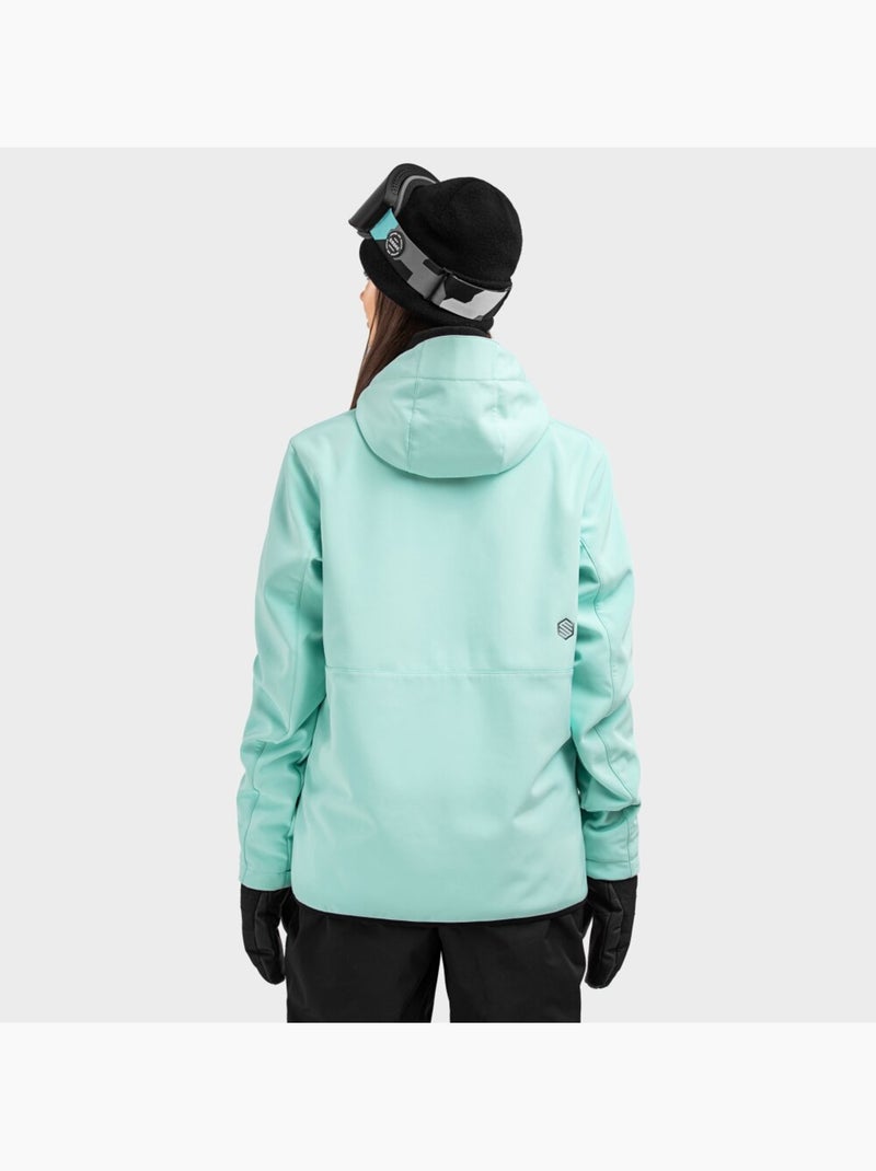 Giacca da snowboard da donna sport invernali donna w2-w senja Turchese - Kiabi