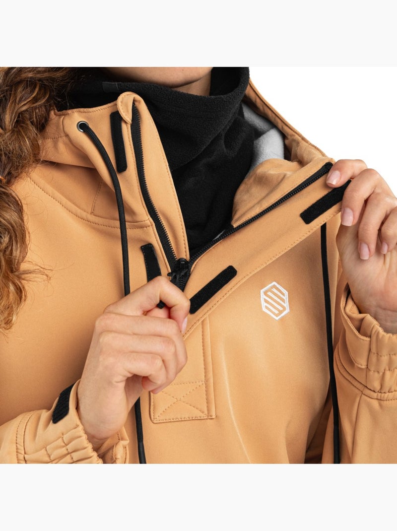 Giacca da snowboard da donna sport invernali donna w3-w neuquén Giallo - Kiabi