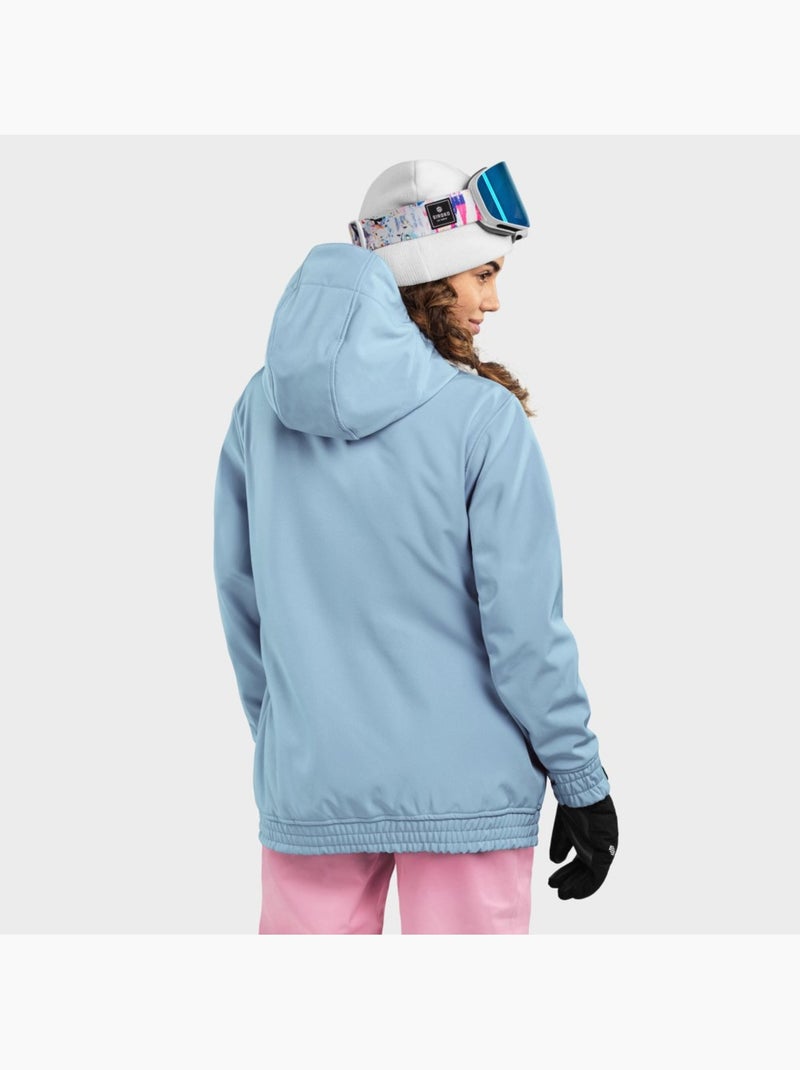 Giacca da snowboard da donna sport invernali donna w3-w prags Blu - Kiabi