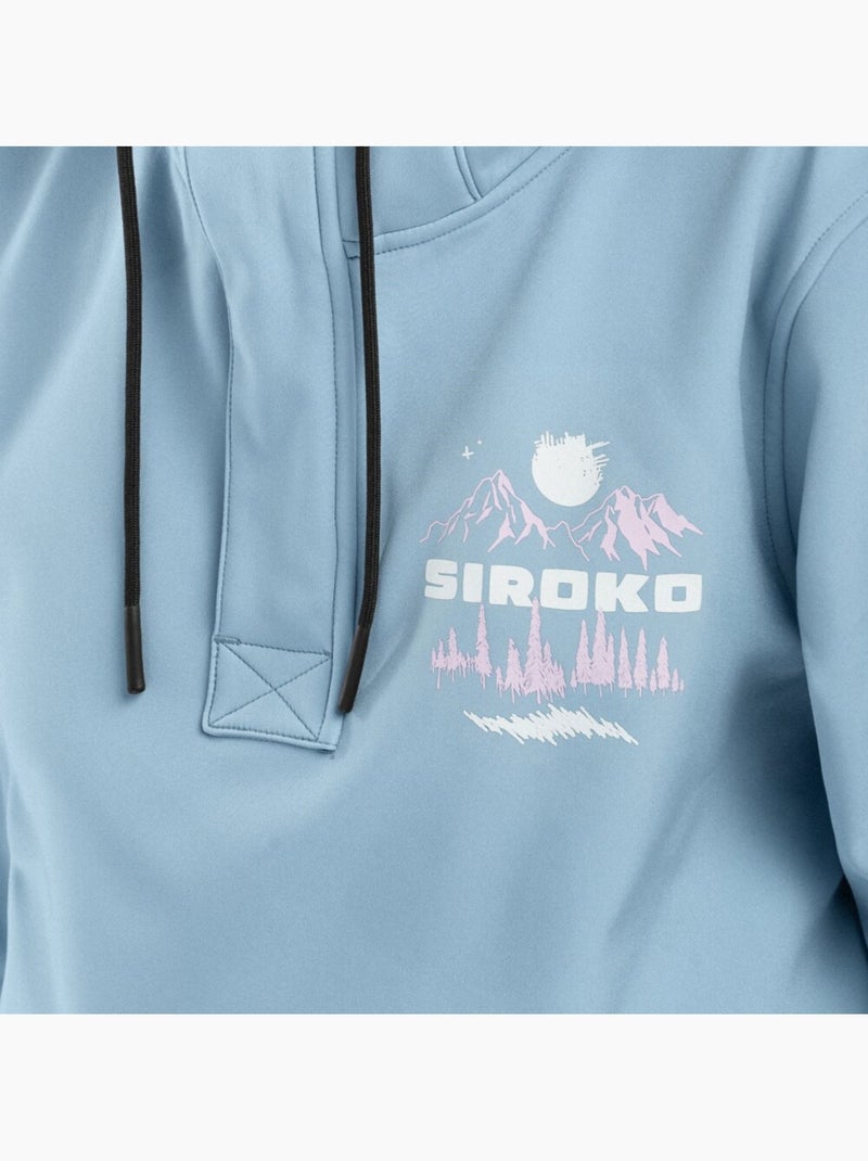 Giacca da snowboard da donna sport invernali donna w3-w prags Blu - Kiabi