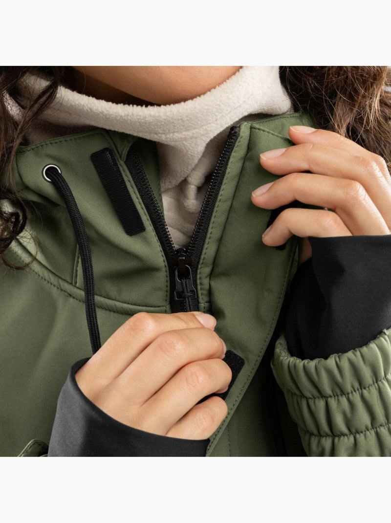 Giacca da snowboard da donna sport invernali donna w3-w robson Verde - Kiabi
