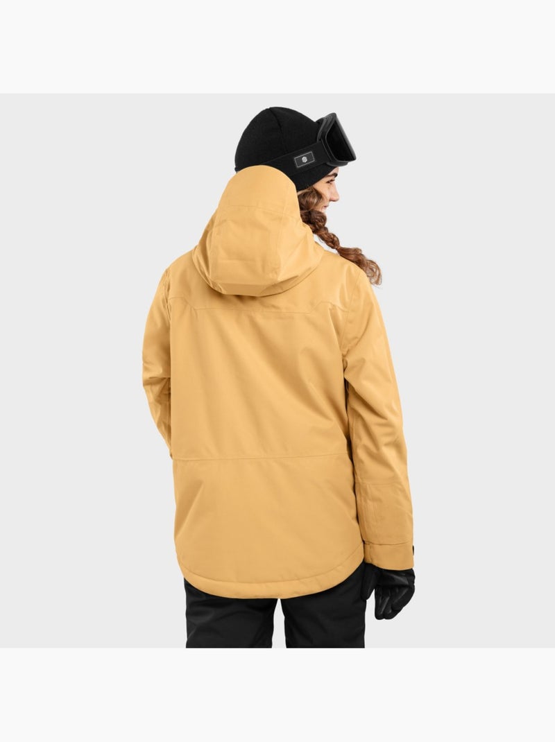 Giacca da snowboard da donna sport invernali donna w4-w graupel Beige - Kiabi