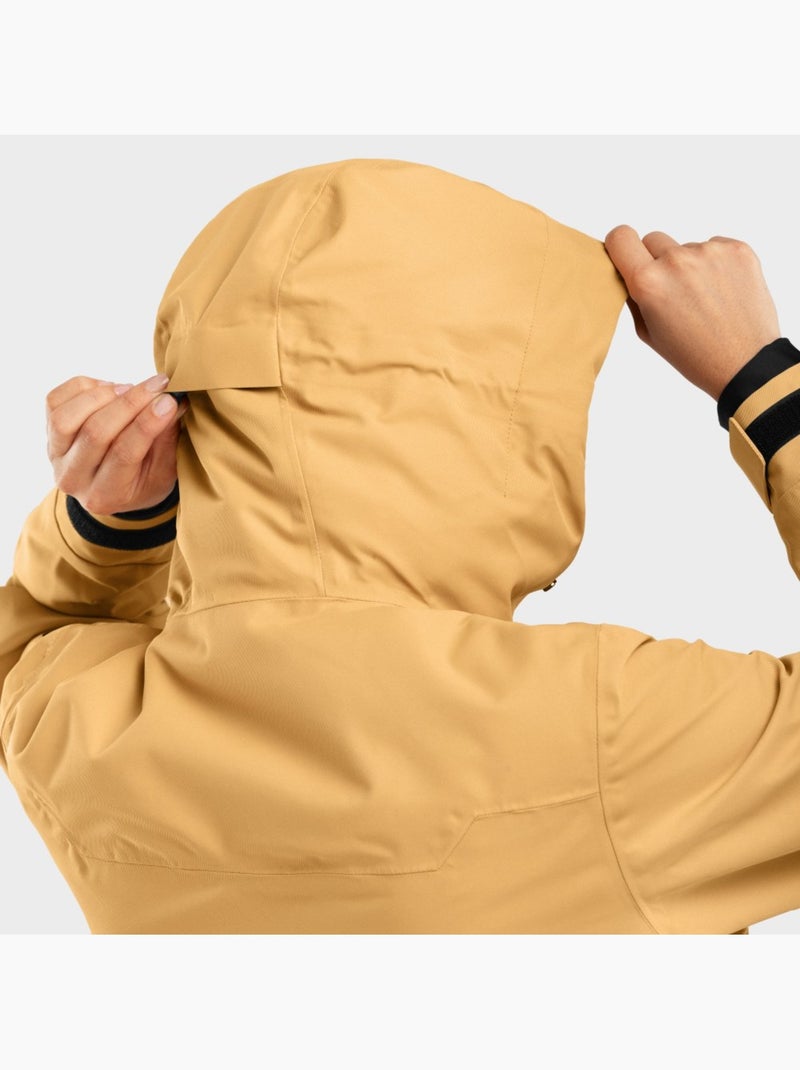 Giacca da snowboard da donna sport invernali donna w4-w graupel Beige - Kiabi