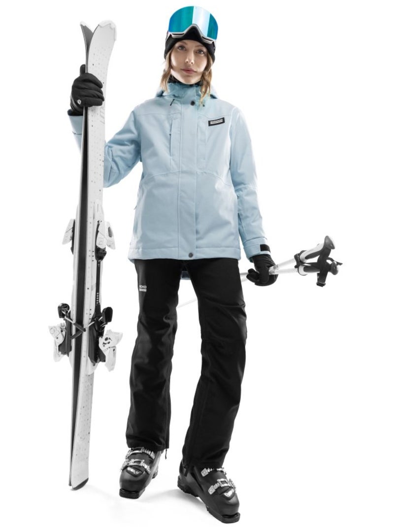 Giacca da snowboard da donna sport invernali donna w4-w pole Blu - Kiabi
