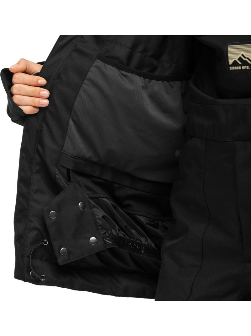 Giacca da snowboard da donna sport invernali donna w4-w vostock Nero - Kiabi
