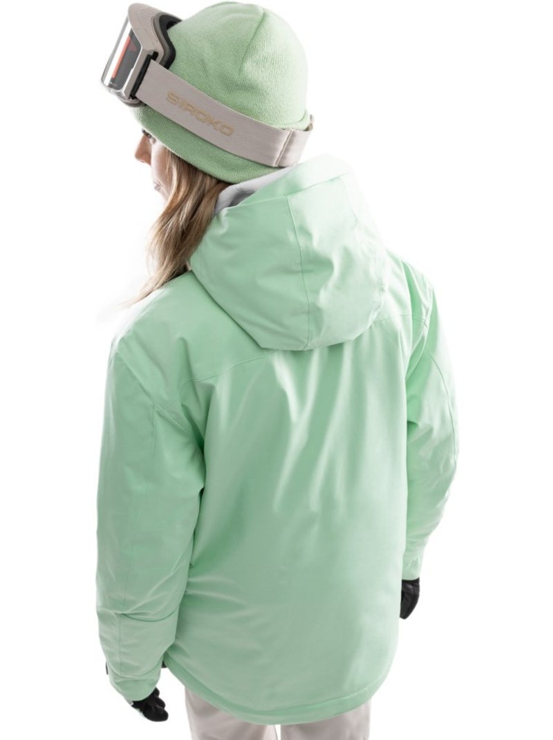 Giacca da snowboard da donna sport invernali donna w6-w elm Verde - Kiabi
