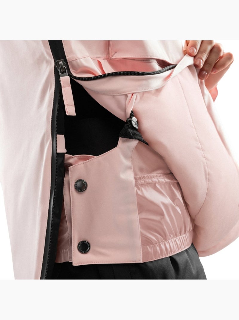 Giacca da snowboard da donna sport invernali donna w6-w flims Rosa - Kiabi