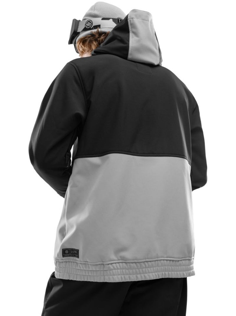 Giacca da snowboard da uomo sport invernali uomo w1 boardslide Nero - Kiabi