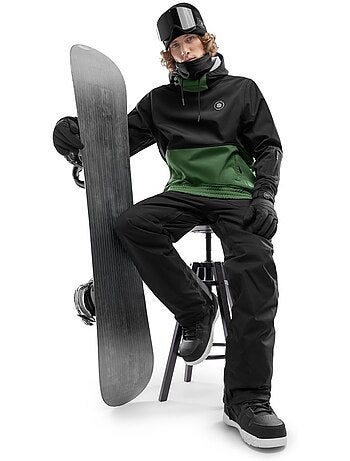 Giacca da snowboard da uomo sport invernali uomo w1 evergreen