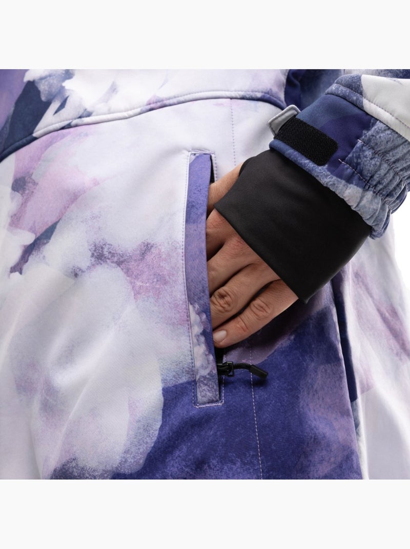 Giacca da snowboard da uomo sport invernali uomo w1 kumo Viola - Kiabi