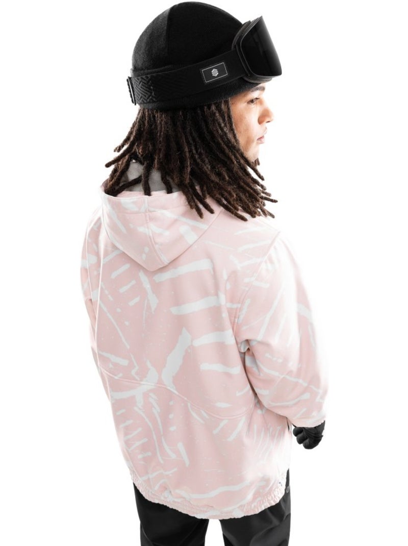 Giacca da snowboard da uomo sport invernali uomo w1 lapland Rosa - Kiabi