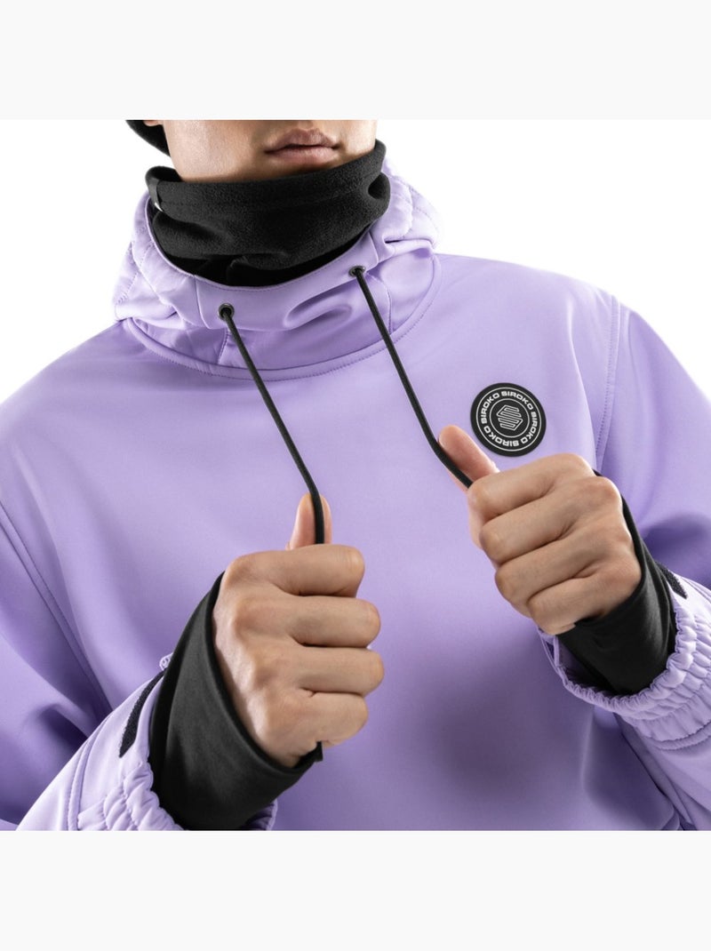 Giacca da snowboard da uomo sport invernali uomo w1 snowy Lavanda - Kiabi