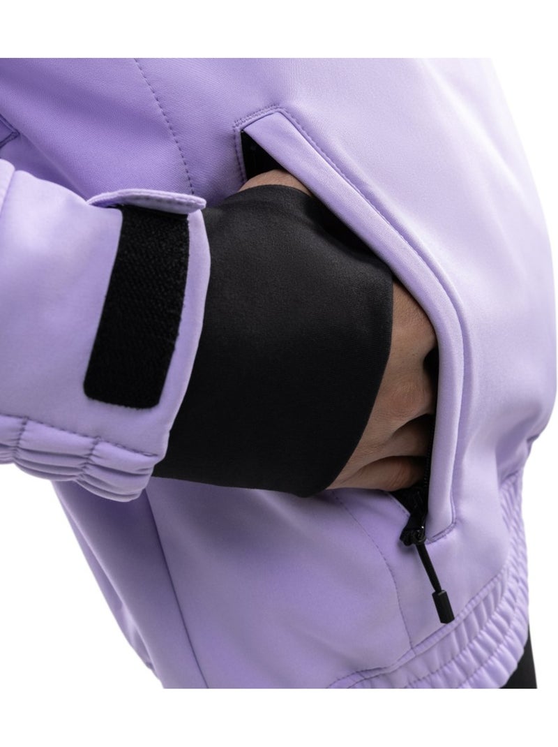 Giacca da snowboard da uomo sport invernali uomo w1 snowy Lavanda - Kiabi