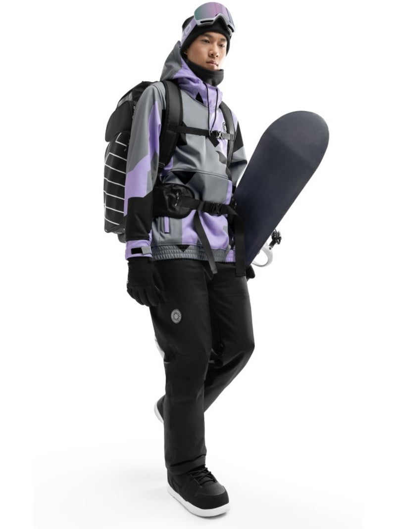 Giacca da snowboard da uomo sport invernali uomo w1 tignes Lavanda - Kiabi