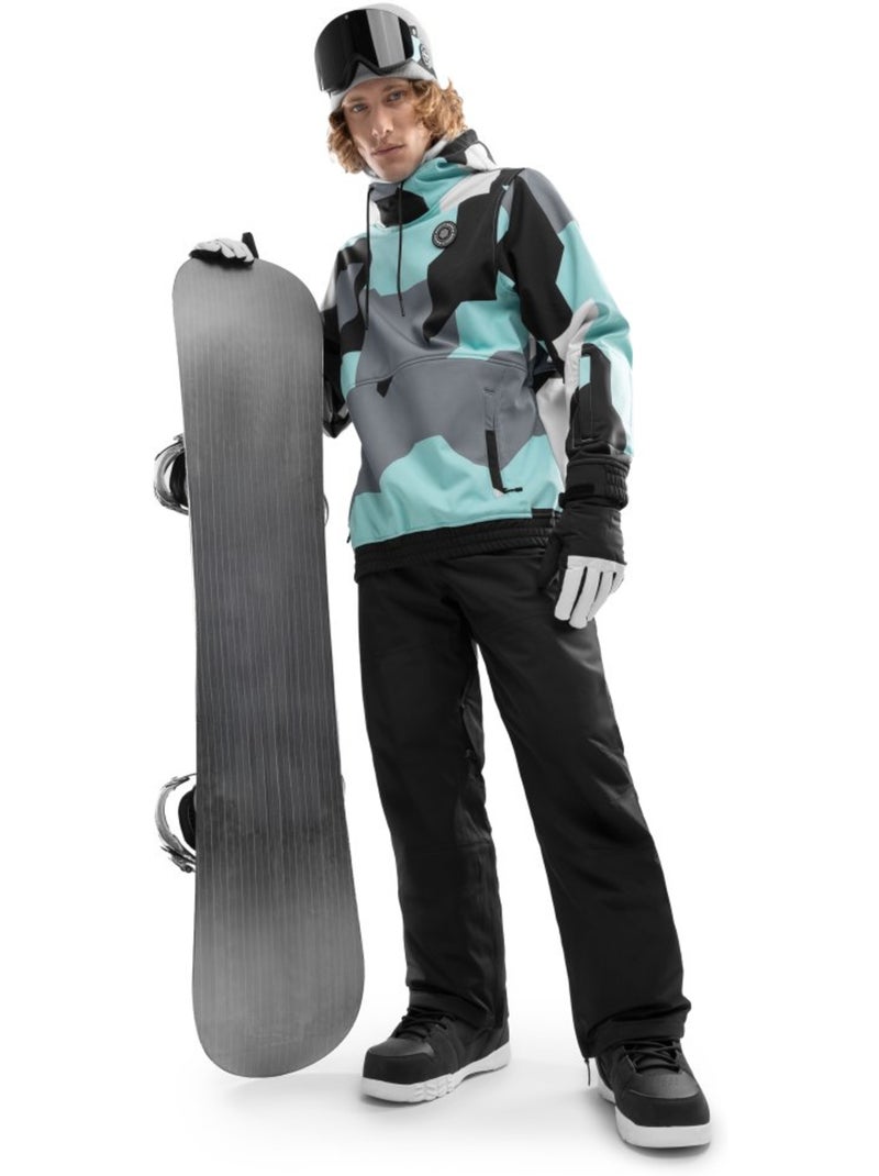 Giacca da snowboard da uomo sport invernali uomo w1 ushuaia Turchese - Kiabi