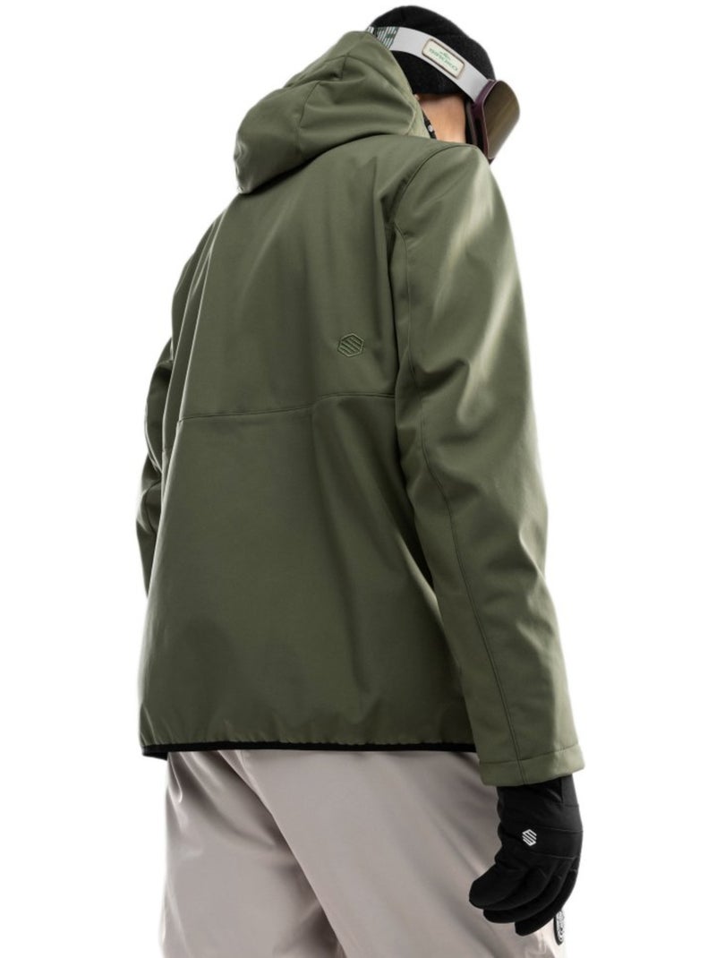 Giacca da snowboard da uomo sport invernali uomo w2 army Verde - Kiabi