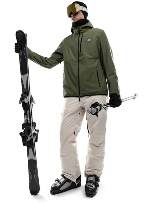 Giacca da snowboard da uomo sport invernali uomo w2 army - Kiabi