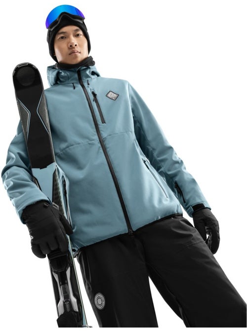 Giacca da snowboard da uomo sport invernali uomo w2 beluga - Kiabi