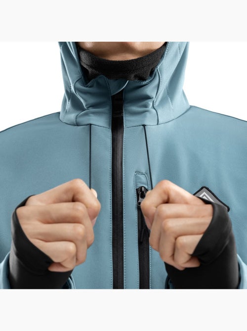 Giacca da snowboard da uomo sport invernali uomo w2 beluga - Kiabi