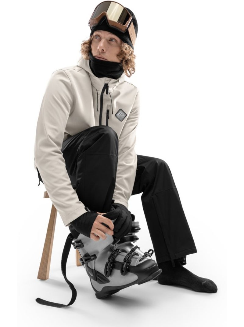 Giacca da snowboard da uomo sport invernali uomo w2 cerro Beige - Kiabi