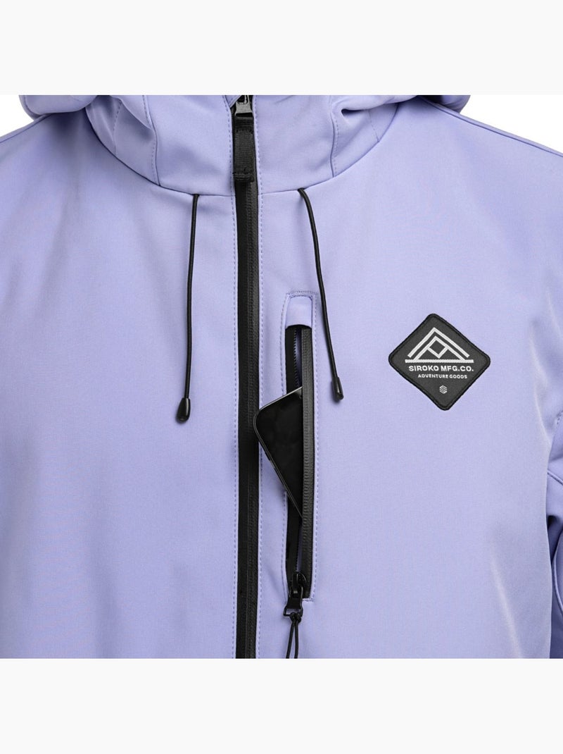 Giacca da snowboard da uomo sport invernali uomo w2 makalu Lavanda - Kiabi