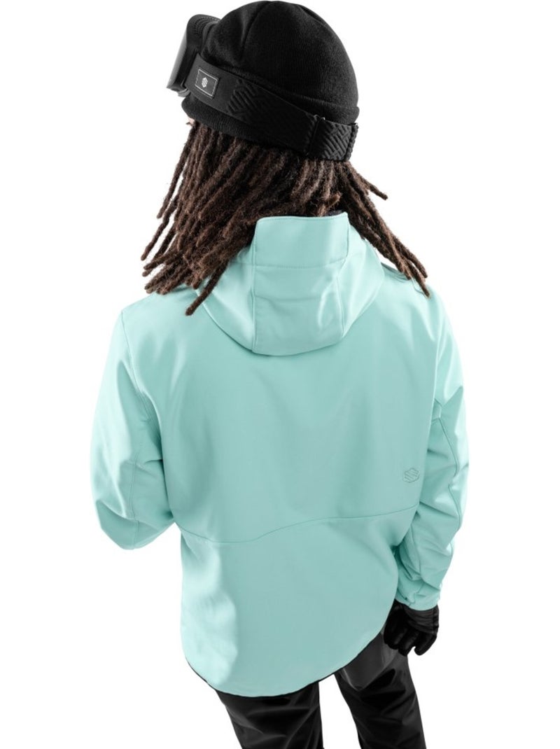 Giacca da snowboard da uomo sport invernali uomo w2 senja Turchese - Kiabi