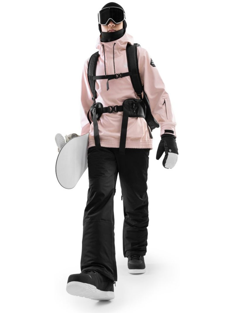 Giacca da snowboard da uomo sport invernali uomo w3 arlberg Rosa - Kiabi