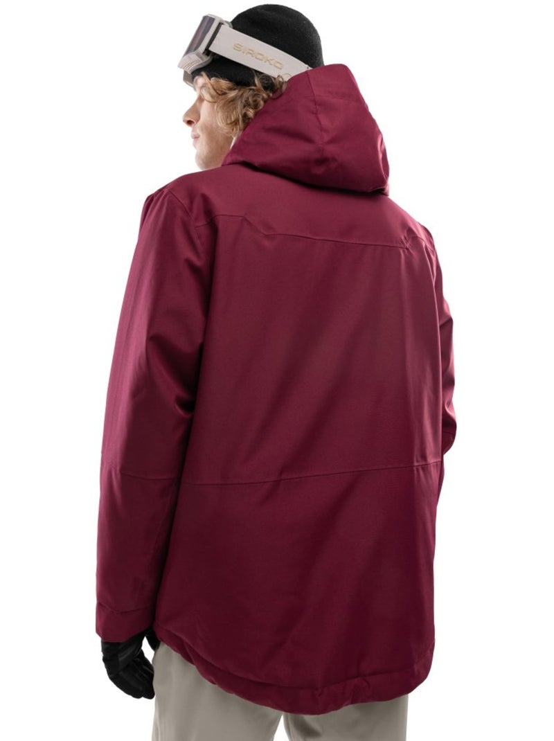 Giacca da snowboard da uomo sport invernali uomo w4 russet Rosso mattone - Kiabi
