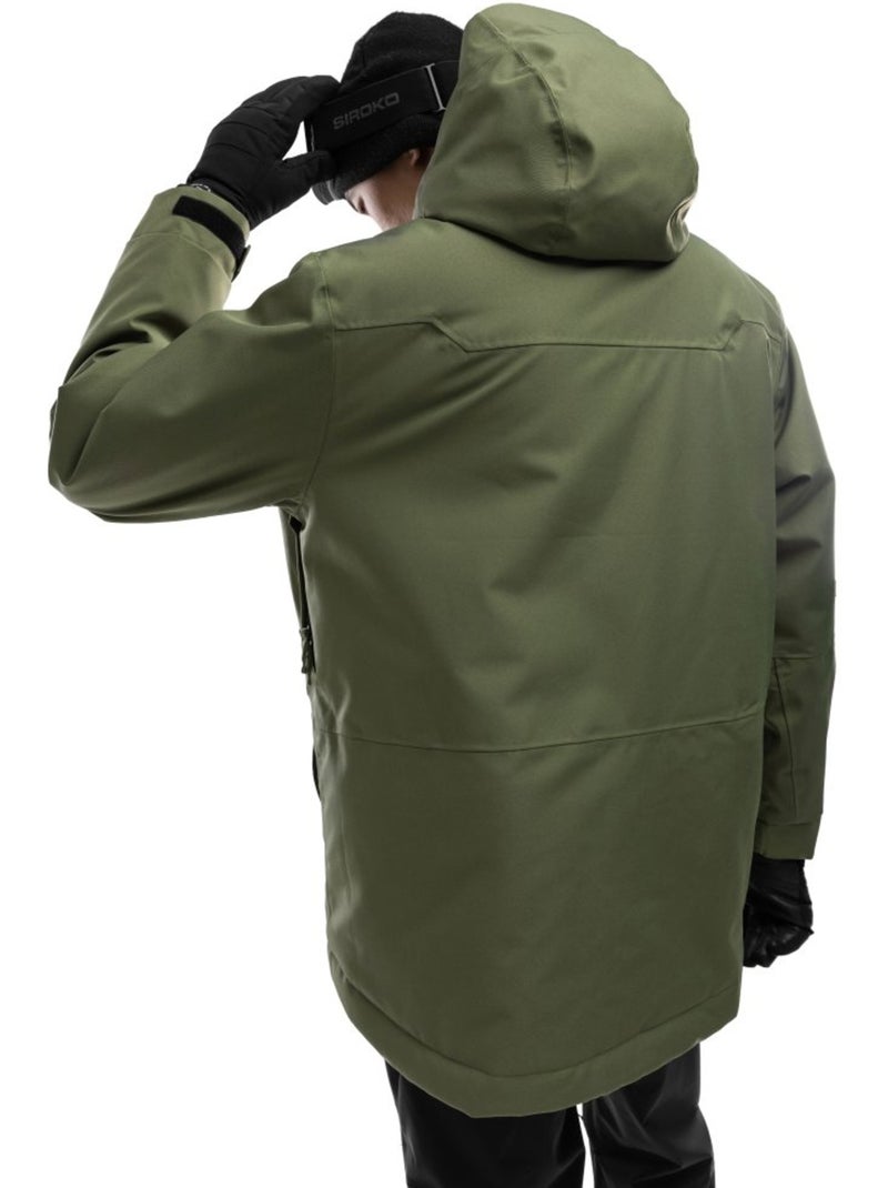 Giacca da snowboard da uomo sport invernali uomo w4 streif Verde - Kiabi