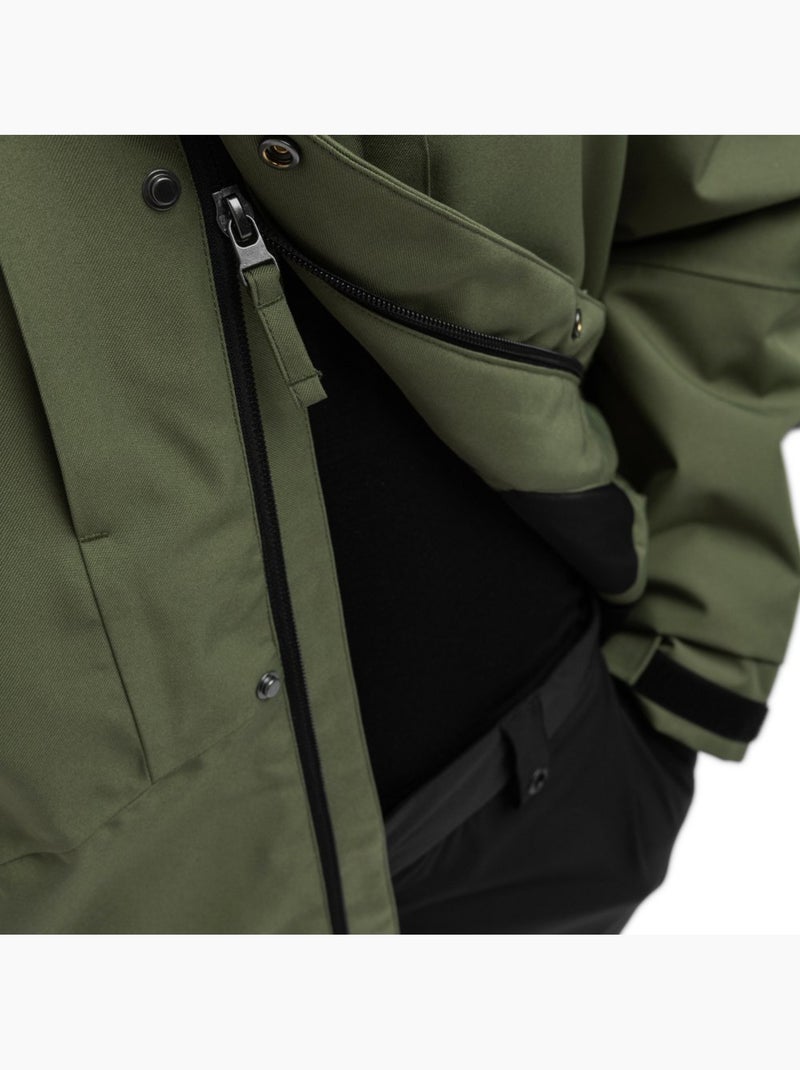 Giacca da snowboard da uomo sport invernali uomo w4 streif Verde - Kiabi