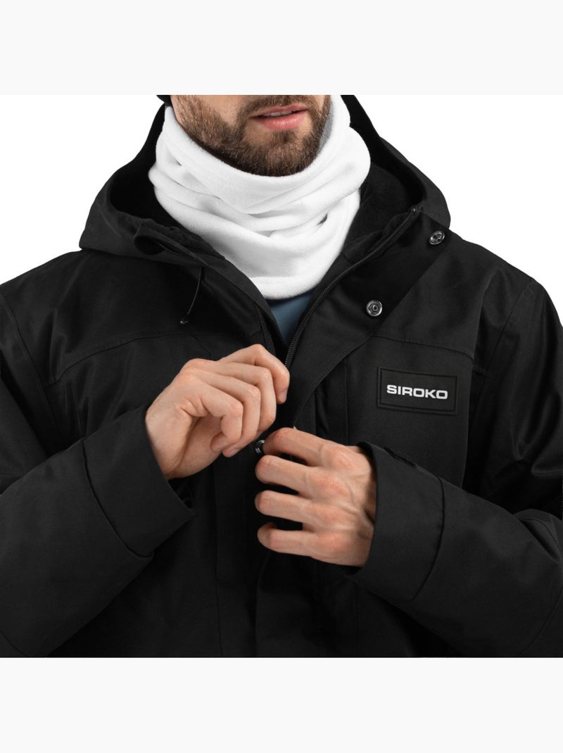 Giacca da snowboard da uomo sport invernali uomo w4 vostock Nero - Kiabi