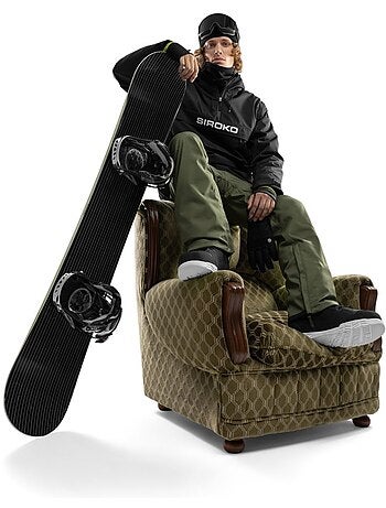 Giacca da snowboard da uomo sport invernali uomo w6 bruson
