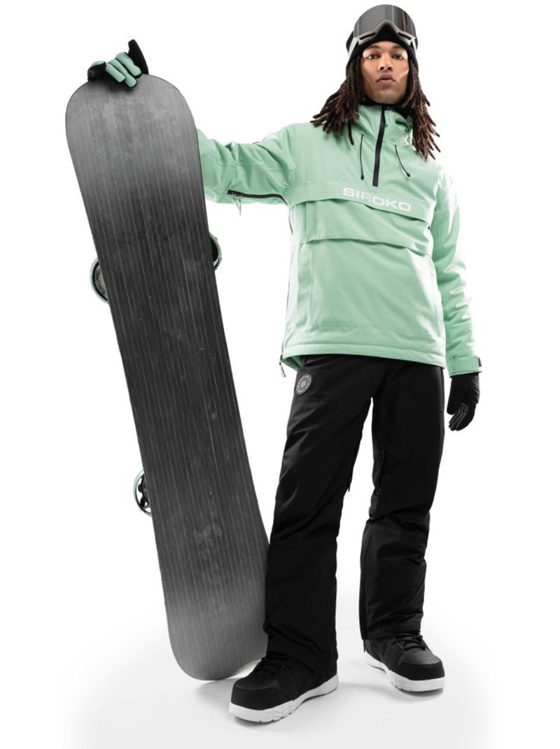 Giacca da snowboard da uomo sport invernali uomo w6 elm Verde - Kiabi