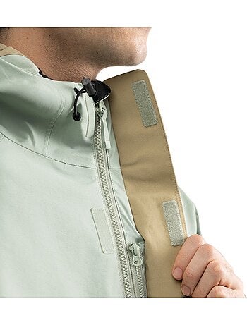 Giacca da snowboard oversize da uomo uomo w8 yuki olive