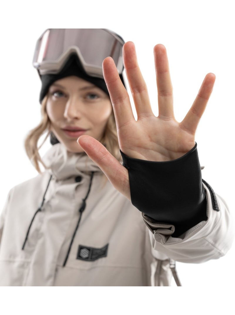 Giacca da snowboard premium da donna sport invernali donna srx saslong Beige - Kiabi