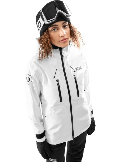 Giacca da snowboard recco® da donna sport invernali donna w5-w megeve - Kiabi