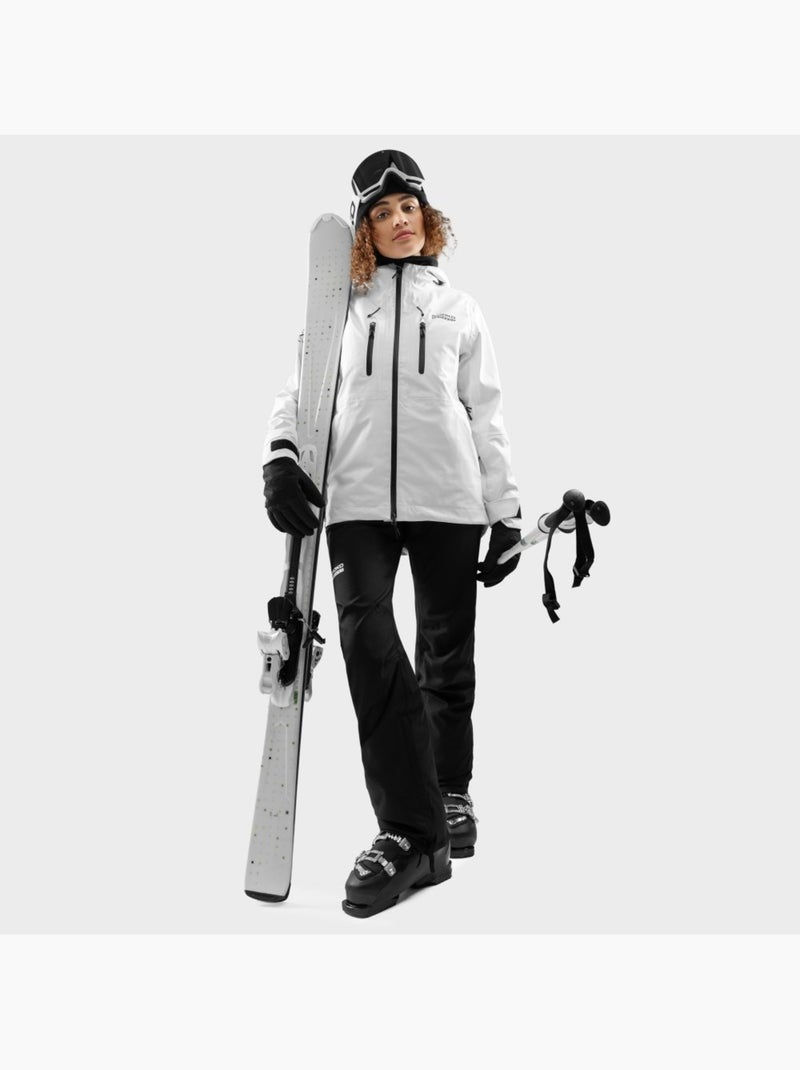 Giacca da snowboard recco® da donna sport invernali donna w5-w megeve Bianco - Kiabi