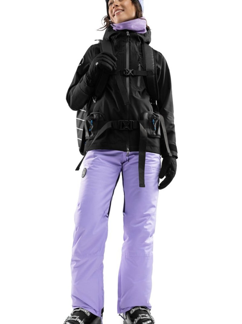 Giacca da snowboard recco® da donna sport invernali donna w5-w nix Nero - Kiabi