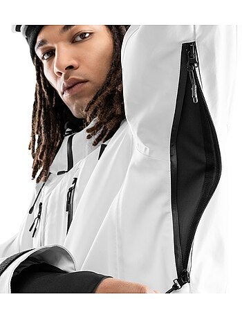 Giacca da snowboard recco® da uomo sport invernali uomo w5 megeve