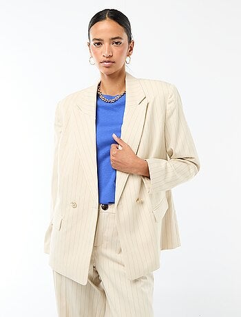 Giacca da tailleur con apertura a doppio petto